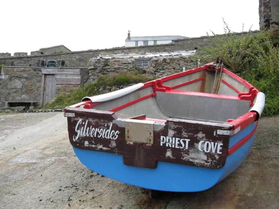 Day 1 cape cornwall preists cove dingy